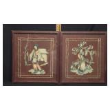 Hand Colored 1942 Beautytone Asian Prints