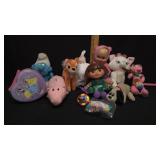 Lot of Various Plush Toys/Dolls