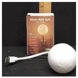 Voice Controlled Kids Moon Night Light