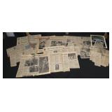 1977 Elvis Presleys Death Newspaper Clippings