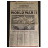 Aug 27 1995 Evansville Courier End of WWII