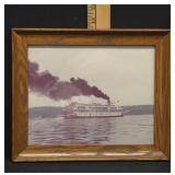 Steamboat Delta Queen  on Mississippi River