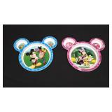 Disney character-shaped toddler division plates