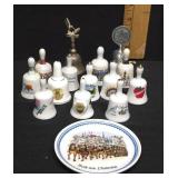 Lot of Mini Souvenier Bells/Plates