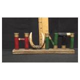 Decorative Resin Shotgun Shell Sign