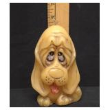 1970s Animal Delights Basset Hound Candle