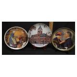Lot of Norman Rockwell/Other Decorative Plates