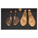 Vintage wooden shoe trees/preservers