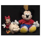 Disney Mcikey and Minnie Mouse Figures