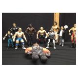 Lot of Vtg WWF/NWO Wrestling Figures