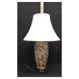 Vtg  Chinoiserie Table Lamp