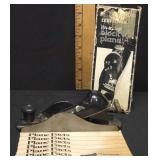 Vtg Craftsman 1 5/8-inch cut block plane