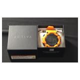 Activa Kadron X Invicta Digital Men's Watch Orange