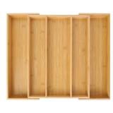 Utoplike Natural Bamboo Utensil Organizer 3-5...