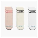 Stance Pink Quarter Athletic Socks 3-Pair Pack