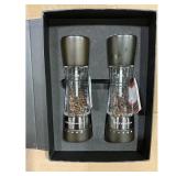 Cole  Mason BlackClear Pepper Grinders 7-8 2-Pack