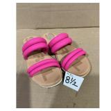 Sorel Womens Pink Puffy Slide Sandals 8.5 Used