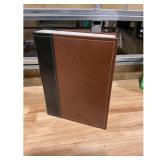 Brown  Black Two-tone Photo Album Binder 9x11x1.5