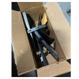 Speckled GrayBlack Brass Outdoor Burner Kit  1 Set