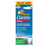 Claritin Childrens Grape Allergy Medicine 8 FL OZ
