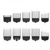 Wahl Black Plastic Attachment Comb Set 10-Pc