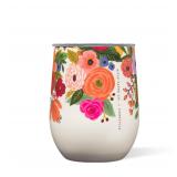 Corkcicle Stemless Wine Tumbler 12 oz Garden Party