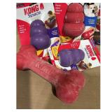 KONG Dog Toy  Treat Bundle 5-Item  Assorted Sizes