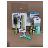 Safari  Lil Pals Green Pet Grooming Tool 5-Pack