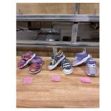 Girls InfantToddler Shoes 3-Pack Size 6...