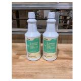 Ecolab Disinfectant Cleaner 1 Quart 2-Pack