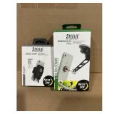 Steelie 360 Squeeze Clamp  Windshield Kit Set
