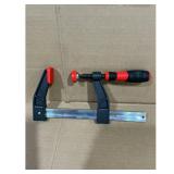 F-Clamp BlackRed 80x150mm  New Open-Package