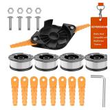 Rivershine Trimmer Blades  Spools Kit  10...