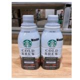 Starbucks Sig. Black Sweetened Cold Brew 32oz x2