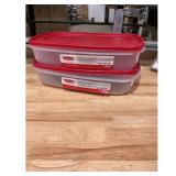 Rubbermaid Easy Find Lids System 1.5 GAL 2-Pack