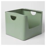 Metal Bin Large Open Front Green - Brightroomï¿½