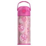 Thermos 16oz FUNtainer Water Bottle - Pink Disco
