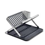 OXO Compact Folding Dish Rack: Gray...