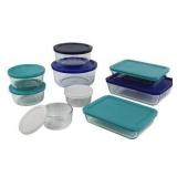 Pyrex 18pc Glass Storage Set