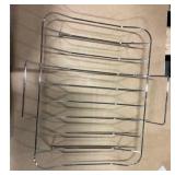 2-Tier Adjustable Roasting Rack -...