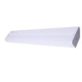 24 in. Hardwired White Integrated LED 5 CCT...
