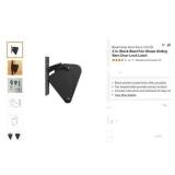 Boyel Living 3in. Black Steel Fan-Shape Latch
