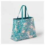Water Resistant Reversible Tote Bag - Open...