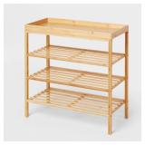 4 Tier Bamboo Shoe Rack - Brightroomï¿½: Shoe...