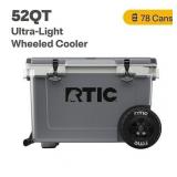 RTIC Outdoors 52qt Ultra-Light Wheeled Hard...