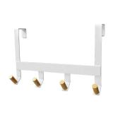 Mixed Material Over the Door 4 Hooks Rail Light...