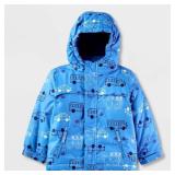 Baby 3-in-1 Snowplay Jacket - Cat & Jack Blue 18M