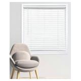 36Wx64L 2" Vinyl Room Darkening Vinyl Blinds