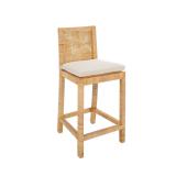 Tojo Natural Solid Wood 24" Counter Stool with...