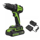Greenworks POWERALL 24V Drill/Driver with 2Ah...